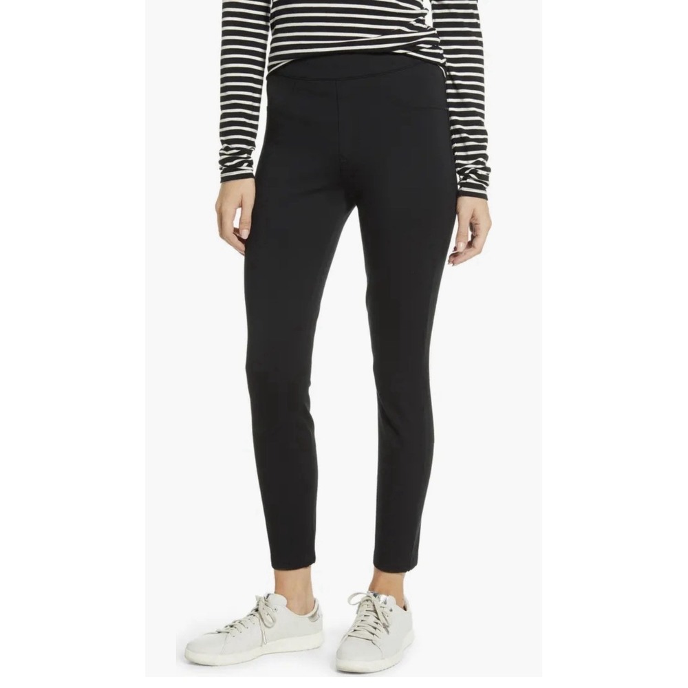 Spanx The Perfect Pant Ankle Backseam Skinny Black Sz M Casual Career Slimming